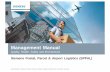 Management Manual - logistics-airports … · §Airports and Airlinescustomers for baggage and cargo handling systems. §Courier, Express, Parcel ... Management Manual Quality Management