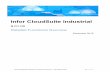 Infor CloudSuite Industrial - 2wsinforicsi.com CloudSuite Industrial (SyteLine) ... for your internal system development. complete listing of all the new capabilities, nor o which