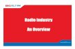Radio Industry An Overview - wirc-icai.org Industry-An Overview_NEW.pdf · • Radio Industry • Background • Phase I-Highlights • Phase II-Highlights • Key Players ... ENIL