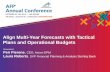 Align Multi-Year Forecasts with Tactical Plans and ... · Align Multi-Year Forecasts with Tactical Plans and Operational Budgets ... Developing a strong link between ... Develop &