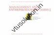 MANAGEMENT AND ENTREPRENEURSHIP [15ES51]vtusolution.in/uploads/9/9/9/3/99939970/management... · 2017-08-28 · ENTREPRENEURSHIP [15ES51] Prepared By :-Aachal Bassi Associate Professor