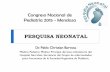 Congreso Nacional de Pediatría 2015 - Mendoza CONARPE/barvosa.pesquisa… · •Ecografía tiroidea. ... Agenesia de conductos pancreaticos Hipoxia y mala perfusion del pancreas