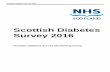 Scottish Diabetes Survey 2016 - Diabetes in Scotland Diabetes Survey... · the 2015 Scottish Diabetes Survey, 284,122 people (5.3%) were known to have diabetes. The increase in reported