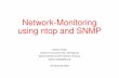 Network-Monitoring using ntop and SNMP - … · Network-Monitoring using ntop and SNMP 26. November 2003 1. ... Report Engine Webserver NetFlow ... Network-Monitoring using ntop 26.