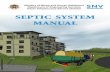 SEPTIC SYSTEM MANUAL - mowhs.gov.bt€¦ · SEPTIC SYSTEM MANUAL ... The Ministry of Works and Human Settlement is very grateful to the Netherlands Development ... parameter for the