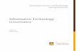 Information Technology Governance - University of …umanitoba.ca/computing/ist/pmo/media/U_of_M_IT_Governance.pdf · Information Technology Governance Version 1.1 23 March 2018 Information