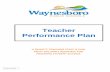 Teacher Assessment Plan - Home - Waynesboro Public Schools · • Aligning the new VDOE Standards with the WPS Teacher Assessment Rubric ... WAYNESBORO PUBLIC SCHOOLS TEACHER PERFORMANCE