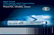 R&S®TLU9 Low-Power UHF Transmitter and GapFiller …€¦ · Low-Power UHF Transmitter ... receiver, redundancy system components and a backup ... The transmitter has free