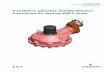 Installation, Operation and Maintenance Instructions for ... · Installation, Operation and Maintenance Instructions for Emerson KBG-V Series . I ... Highlights information critical
