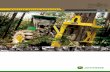 WHEELED FELLER BUNCHERS 643H 843H - John Deere US€¦ · WHEELED FELLER BUNCHERS 643H 843H. ... wheel or joystick steering all ... •All lubrication points are accessible from the