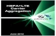 HSPA+LTE Carrier Aggregation 6.26.12 - 4gamericas.com€¦ · 2 4G Americas HSPA+LTE Carrier Aggregation – June 2012 EXECUTIVE SUMMARY LTE networks are being rolled out at an increasing