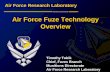 Munitions Directorate Air Force Fuze Technology …proceedings.ndia.org/5560/Wednesday/Session_II/Tobik.pdfAir Force Fuze Technology Overview Air Force Fuze Technology Overview Timothy
