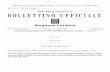 REPUBBLICA ITALIANA BOLLETTINO U FFICIALE · Supplemento ordinario al «Bollettino Ufficiale» - serie generale - n. 22 del 10 maggio 2006 Spedizione in abbonamento postale Art. 2,