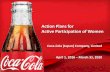 2016 Japan hr business plan - The Coca-Cola Company · 2016 Japan hr business plan August 14, 2015 Action Plans for Active Participation of Women Coca-Cola (Japan) Company, Limited