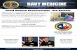 Naval Medical Research Unit - San Antonio the Naval Medical Research Center (NMRC), Silver Spring, Maryland. MISSION Conduct gap driven combat casualty care, craniofacial, and directed