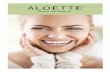 BEAUTY - securedcontent.net · Take a peek at our product offerings and visit aloette.com for more information on the collections. Line Control Eye Gel ... Smooth away dead skin cells