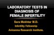 Infertility Fellowship - iacld.iriacld.ir/DL/co/10/laboratorytestsindiagnosisoffemaleinfertilitydrm...WHO class 2: Normogonadotropic normoestrogenic anovulation FSH secretion during