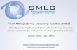 Smart Manufacturing Leadership Coalition (SMLC)asertti.org/events/webinars/cloud-computing/2013-09-16... · 2013-09-16 · Smart Manufacturing Leadership Coalition (SMLC) ... Recipe