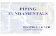 PIPING FUNDAMENTALS - libvolume2.xyzlibvolume2.xyz/chemicalengineering/btech/semester5/chemical... · ACKNOWLEDGEMENT • This report is a study of Fundamentals of piping as carried