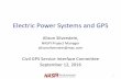 Electric Power Systems and GPS · applications to become mission-critical in the ... NASPI Work Group, March 23, 2016 ... Electric Power Systems and GPS