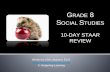 GRADE SOCIAL TUDIES 10-DAY STAAR REVIEW Powers in North American Exploration SPAIN FRANCE Spanish conquistadors conquered much of Central and South America, forcing Native Americans