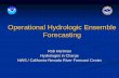 Operational Hydrologic Ensemble Forecasting - CNRFC · Operational Hydrologic Ensemble Forecasting ... NWSRFS configuration. probablistic ... Ensemble Streamflow Prediction. Climate.