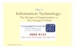 Day 3 Information Technology€¦ · Day 3 Information Technology: The Design of Organizations and ... Course name Organizational Design Variables ... affecting sales and