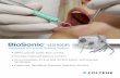 Advanced Ultrasonic Scaling System - COLTENE · Advanced Ultrasonic Scaling System • Offers precise water flow control • Provides improved patient comfort • Accommodates 25