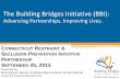 The Building Bridges Initiative (BBI) - CT Clearinghouse · The Building Bridges Initiative (BBI): Advancing Partnerships. Improving Lives. CONNECTICUT RESTRAINT & SECLUSION PREVENTION