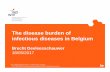 The disease burden of infectious diseases in Belgium · The disease burden of infectious diseases in Belgium. ... YLL = Years of Life Lost = M×RLE The disease burden of infectious