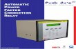 An ISO 9001 : 2008 Company Power Factor Correction dvs Automtic Power Factor... · an iso 9001 : 2008 company digital microcontroller based intelligent automatic power factor controller
