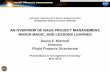 AN OVERVIEW OF NASA PROJECT MANAGEMENT, MAVEN MAGIC… · an overview of nasa project management, ... used in everyday life, ... an overview of nasa project management, maven magic,