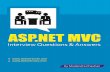 DOT NET TRICKS TRAINING CENTERfiles.raja4u.webnode.com/200000378-21abf23a06/ASP.NET MVC Interv… · Shailendra Chauhan ... of most popular e -books for technical Intervi ew on AngularJS