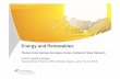 Energy and Renewables - COnnecting REpositories · Energy and Renewables ... Power plant Grid - optional thermal storage or hybrid operation ... solar thermal power plants Overview