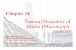Thermal Properties of Matter (Microscopic models)plam/ph170_summer/L18/18_Lecture_Lam.pdf · Title: 18_Lecture_Lam.ppt Author: Pui Lam Created Date: 6/19/2012 8:50:47 AM