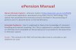 ePension Manual - U.Pepension.up.nic.in/.../manuals/ePension-Manual-AAO.pdf · ePension Manual About ePension System : ... sahi nahi hai ´DQGWKHQ press space bar in keyboard. It