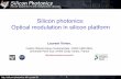Silicon photonics: Optical modulation in silicon platform ·  2 Laurent Vivien The Institute for Fundamental Electronics 135 CNRS researchers,