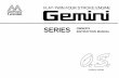Gemini - Hobbicomanuals.hobbico.com/osm/ft-gemini-manual.pdf · flat-twin four stroke engine gemini series owner's instruction manual osaka-japan