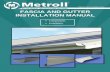 Effective from 1 October 2012 FASCIA AND GUTTER ... · FASCIA AND GUTTER INSTALLATION MANUAL Effective from 1 st October 2012 x C omponents x Installation