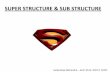 SUPER STRUCTURE & SUB STRUCTURE - arch3511 · Sanksshep Mahendra – Arch 3511, NYCCT, CUNY. SUPER STRUCTURE & SUB STRUCTURE