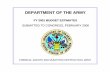 DEPARTMENT OF THE ARMY - GlobalSecurity.org - … · department of army budget estimates for fy 2001 chemical agents and munitions destruction, army table of contents page no i appropriation