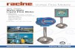 Vortex Flow Meters - Industrial Controls · Boiler feed water Chemical processing ... PPS plastic, Viton ... by the operator. Racine Vortex flow meters utilize the smallest strut
