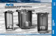 SEWAGE AIR VALVES - AR Valvearvalve.com/UploadedFiles/400.pdf · SEWAGE AIR VALVES Generation II ... Air may be drawn in at a pump inlet by entrainmentif the liquid level falls below
