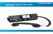 SAILOR 6222 VHF DSC - Global Beam Telecom · The SAILOR 6222 VHF DSC fulfils the requirements of SOLAS and is intended for use in maritime environment. SAILOR 6222 VHF DSC is designed