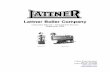 Instruction Manual – Atmospheric Burners September 2004lattner.com/userfiles/literature/lattner instruction manual 2004... · Lattner Boiler Company Instruction Manual – Atmospheric