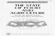 The state of food and agriculture, 1986 · the state of food and agriculture in 1986 gives rise to a number of reflections. In particular, I. must point to the need to improve the.