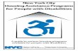 New York City Housing Assistance Programs for People …€¦ · New York City Housing Assistance Programs for People with Disabilities A guide to various housing programs available