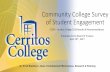 Community College Survey of Student Engagementcms.cerritos.edu/board/_includes/docs/Presentations/CCSSE Board... · Community College Survey of Student Engagement. CCSSE– Cerritos