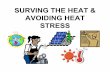 SURVING THE HEAT & AVOIDING HEAT STRESS - ccsd.netccsd.net/resources/risk-and-insurance-services/heat2.pdf · element in reducing heat stress related accidents in the workplace ...