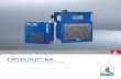 DRYPOINT RA - Beko · Products Drying DRYPOINT ® RA It is not the initial product cost that determines the cost efficiency of refrigeration dryers– but the operating costs.